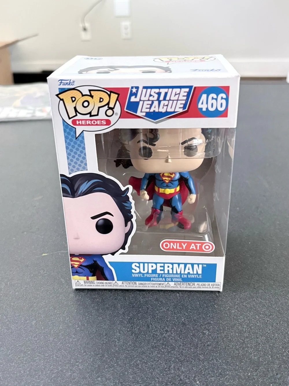 Funko Pop! Heroes Justice League Superman (Blue / Red / Yellow)